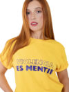Remera "VIOLENCIA ES MENTIR"
